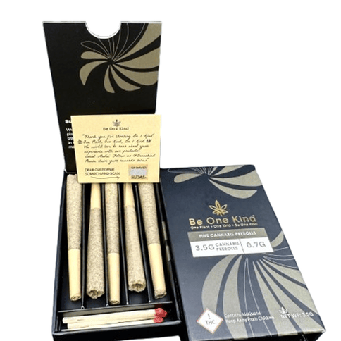 Be One Kind | Marshmallow OG x Roxanne | IH | 5 .7G Pre-Rolls | 3.5G
