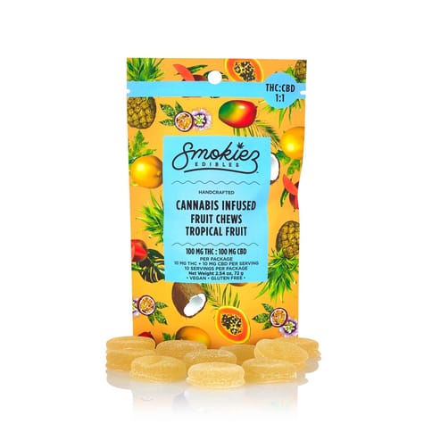 Tropical CBD 100mg Fruit Chews