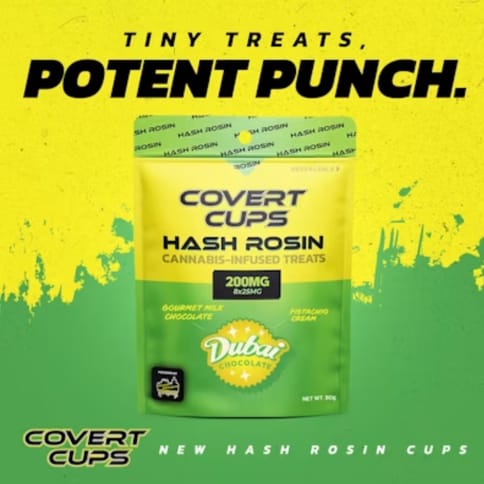 Covert Cups - 200MG Hash Rosin  - Dubai