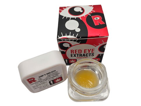 RED EYE EXTRACTS | BUDDER | GODS BREATH | INDICA | 1 GRAM