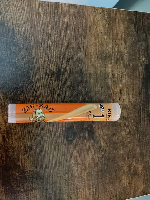 Zig Zag Unbleached Cones King Size