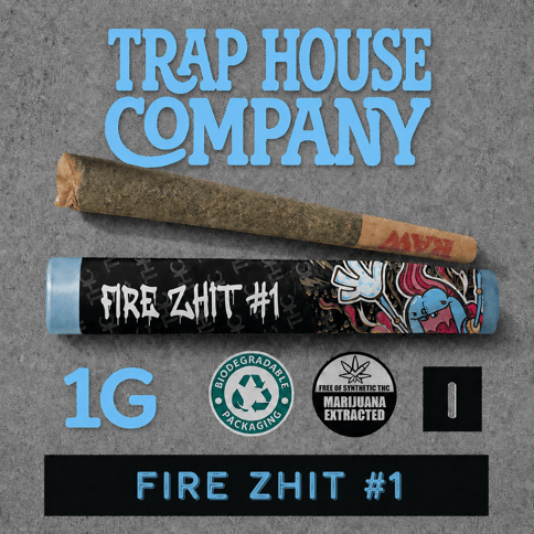 THC 1g Preroll - Fire Zhit #1