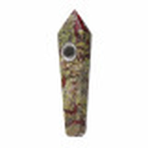 4.25" Dragons Blood Gemstone Pipe