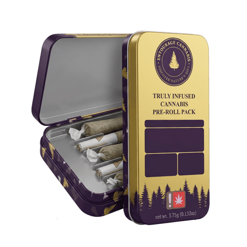INFUSED PRE-ROLL MULTI-PACK | 91 OCTANE X IRON MULE | INDICA DOMINANT HYBRID | 0.75 GRAMS | X5