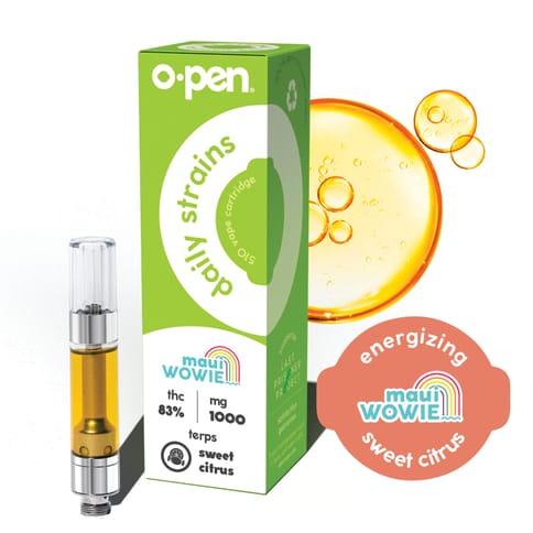 O.Pen Daily Strains Cartridge | Maui Wowie 1g Med