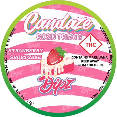 Strawberry Shortcake 100mg Rosin Dipz