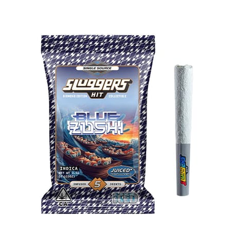 Sluggers | Blue Zushi | Infused Prerolls | Indica | 3.5g | 5pk