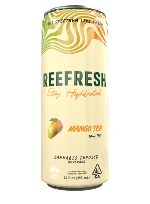 Reefresh, Mango Tea, 10mg THC