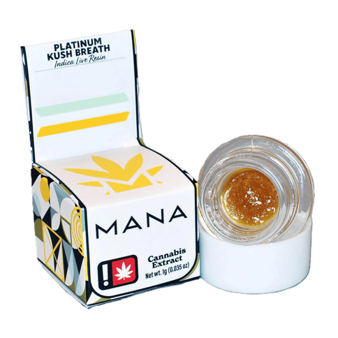 LIVE RESIN | PLATINUM KUSH BREATH | INDICA | 1 GRAM