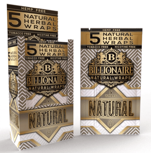 Billionaire Hemp Wraps - Natural