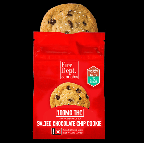 Salted Choc.Chip Cookie HYBRID 100mg (Fire dept)