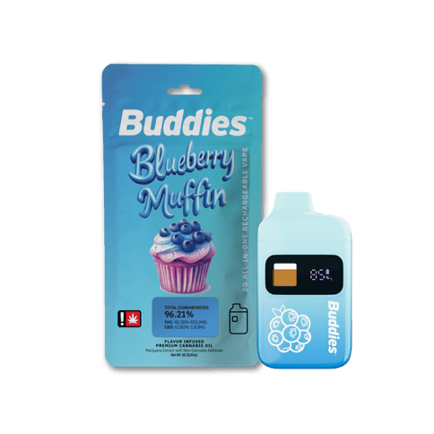 Blueberry Muffin 2g Flavored Disposable (Buddies)