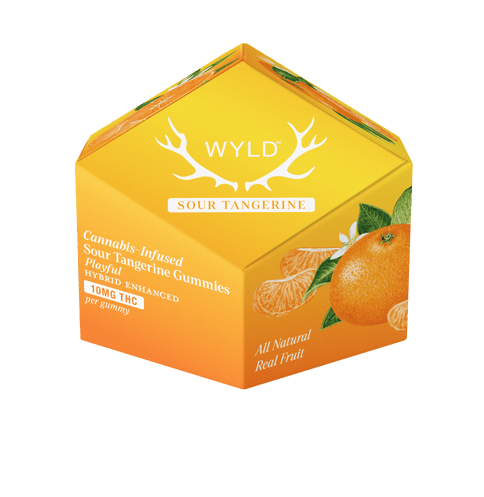 Wyld | Gummies | Sour Tangerine | Hybrid 100mg THC