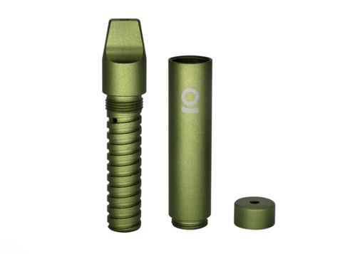 Aluminum Multi-Hitter w/ Cooling Spiral - Green