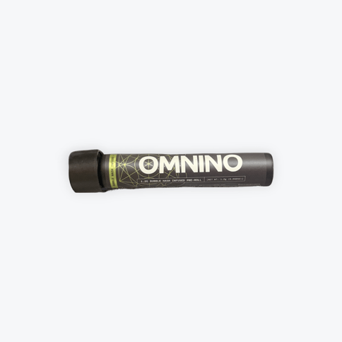 (REC) Omnino Bubble Hash Infused Pre-Roll 1.2g - Black Amber