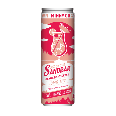 Minny Grown Mocktails - | Sex on the Sandbar | 10mg