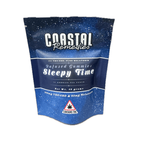 Coastal Remedies - Gummy Edibles - Sleepy Time - 100mg