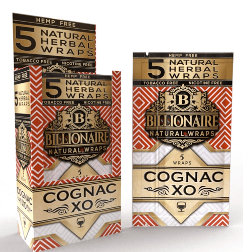 Billionaire Hemp Wraps - Cognac XO