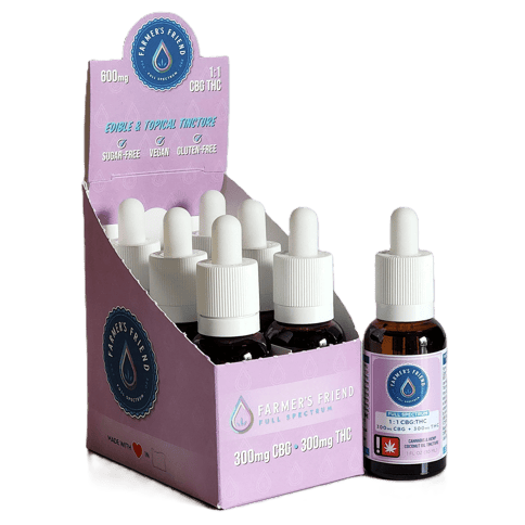 TINCTURE | 1:1/CBG:THC | 600MG | 1 FL/OZ