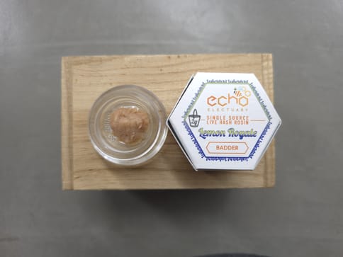 Echo Electuary | Lemon Royale Live Hash Rosin | 2g