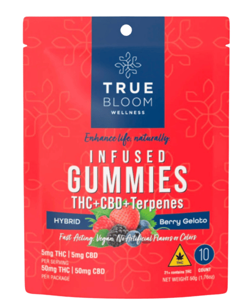 True Bloom Berry Gelato Hybrid Gummy