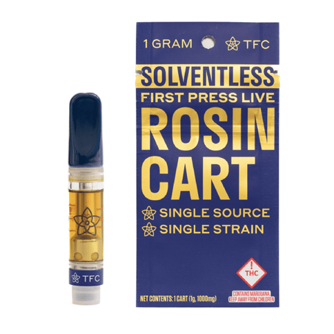 The Flower Collective Live Rosin Cartridge | Champagne Patties 1g Rec