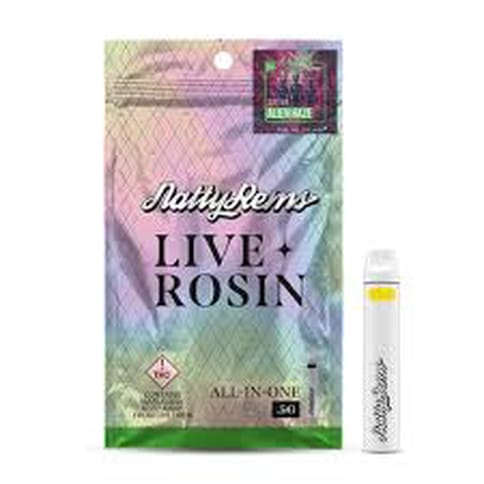 Natty Rems 500mg Specimen X Live Rosin All In One Vaporizer