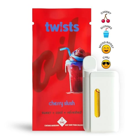 Cherry Slush 4g Distillate Twist All-in-One Vape by Oil by Craft | Golden Rookie