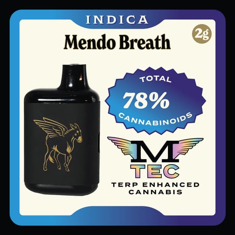 Mule M-Tec Dank Tank | Mendo Breath Indica 2g