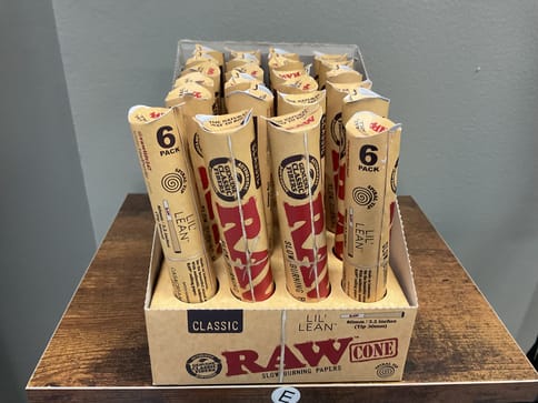 Raw Classic Lil Lean Cone 6 Pack