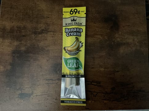King Plam 1G Banana Cream Tube