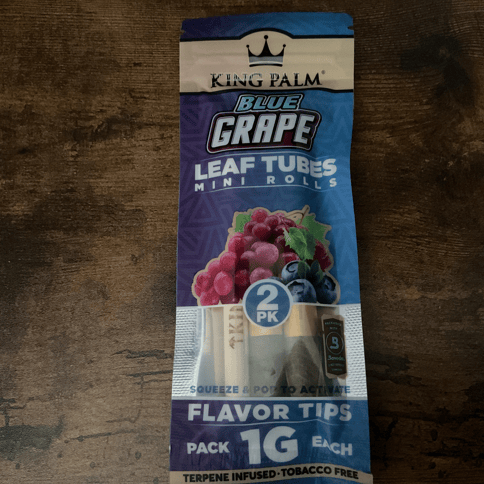 King Plam 1G Blue Grape Tube 2 Pack Minis