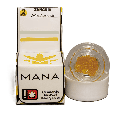 SUGAR WAX | ZANGRIA | INDICA | 2 GRAMS