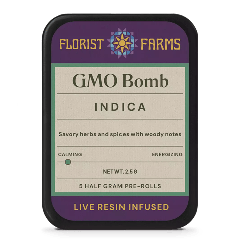 GMO Bomb .5g Infused Pre-roll (5PK)