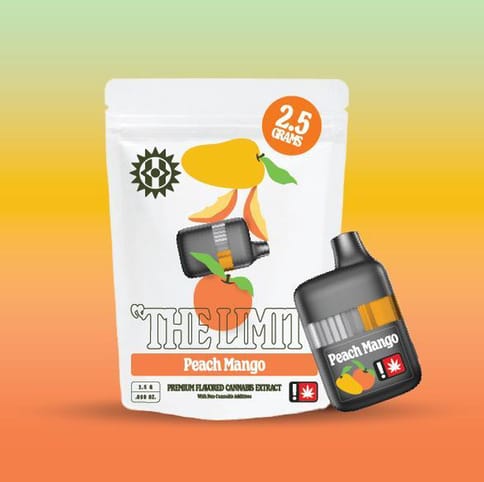 Peach Mango 2.5G Flavored Distillate Disposable (Higher Cultures)