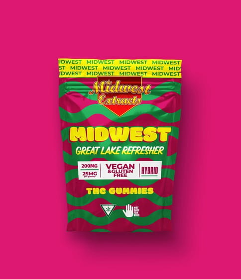 Great Lakes Refresher 200mg Gummies (Hybrid)