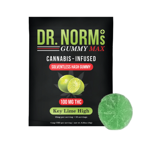 DNU - DR. NORMS - SOLVENTLESS GUMMY - KEY LIME HIGH - 100MG