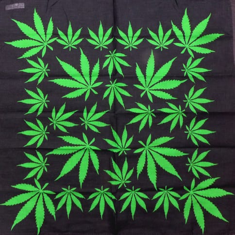 Weed Bandana