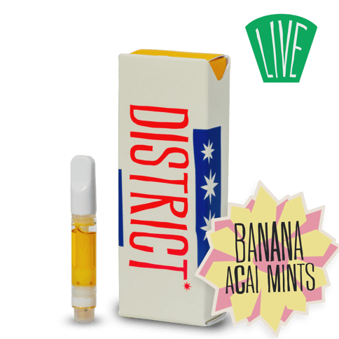 Banana Acai Mints | Vape Cart | Live Resin