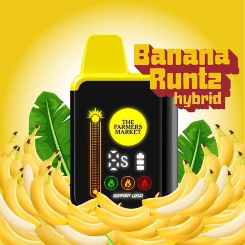 The Farmer's Market - Banana Runtz - 1g - Digital Disposable  Vape