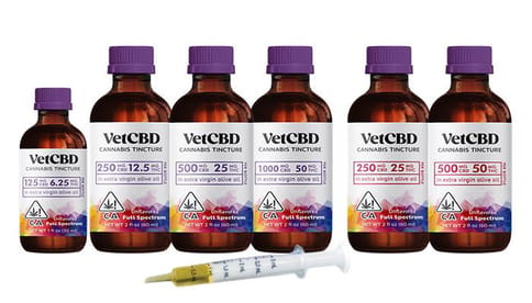 Vet CBD | 20:1 1000mg CBD: 50mg THC | 2 fl oz - 60ml Regular Strength Tincture