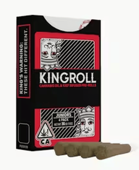 KINGROLL - INFUSED PREROLL MULTIPACK - WATERMELON Z X CANNALOPE KUSH - 3G