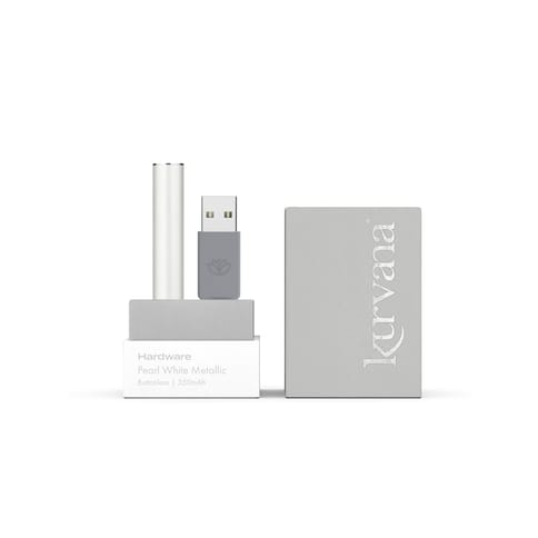 KURVANA - 510 BATTERY - BUTTONLESS WHITE - 1PC