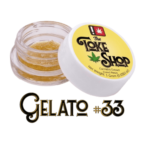 THE TOKE SHOP | CURED RESIN | GELATO #33 | HYBRID | 1 GRAM