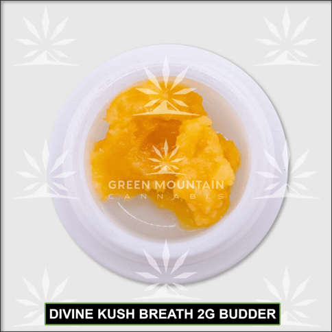Green Mountain Cannabis - Divine Kush Breath - 2G Budder