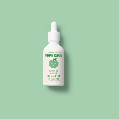 Yummi Karma Wicked Apple 1000mg THC Tincture