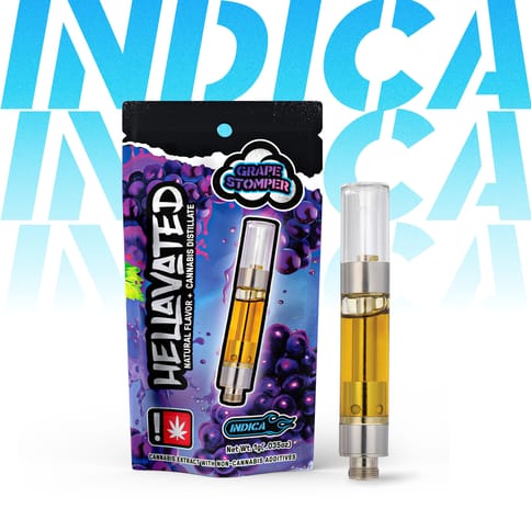 Grape Stomper 1g Cartridge (Hellavated)