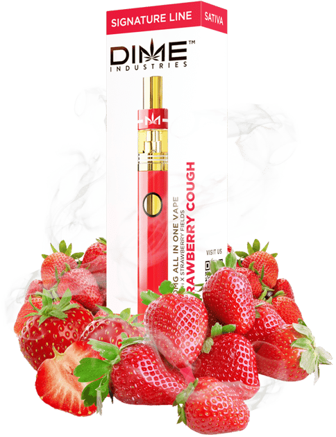 *PROMO* DIME - Strawberry Cough - 2g - Disposable Vape