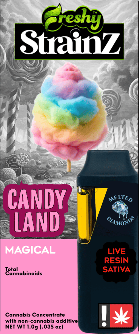 STRAINZ Candyland Live Resin 1G Disposable (Freshy)