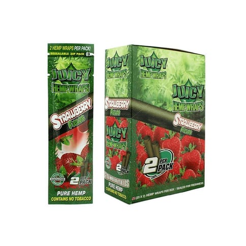 Juicy Hemp Wrap - Strawberry
